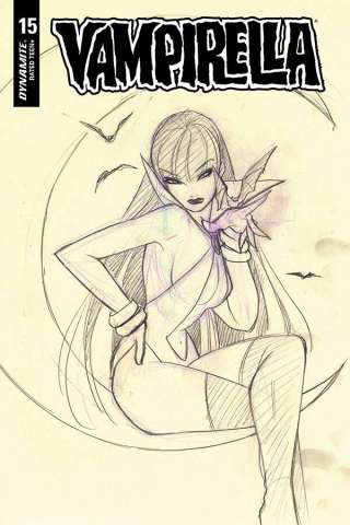 Vampirella #15 (40 Copy Momoko B&W Cover)