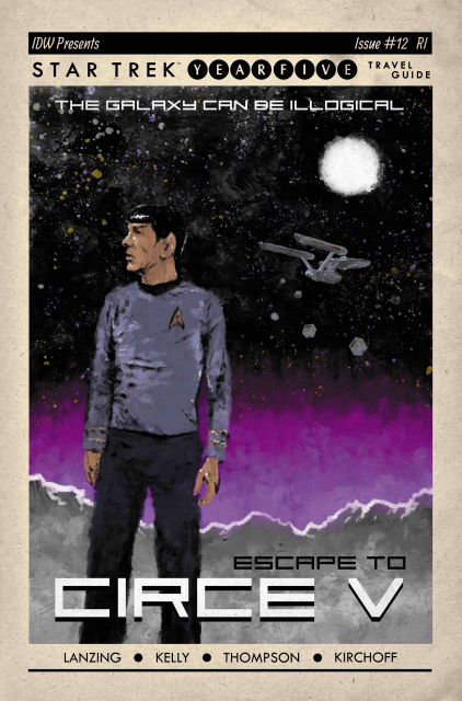 Star Trek: Year Five #12 (10 Copy Lendl Cover)