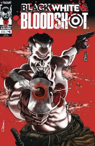 Black, White & Bloodshot #4 (Ortiz Cover)