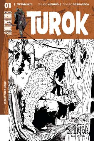Turok #1 (20 Copy Sarraseca B&W Cover)