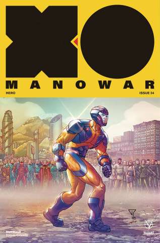 X-O Manowar #24 (20 Copy Portela Interlocking Cover)