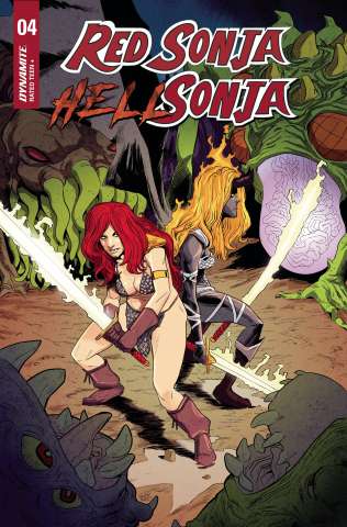 Red Sonja: Hell Sonja #4 (Moss Cover)