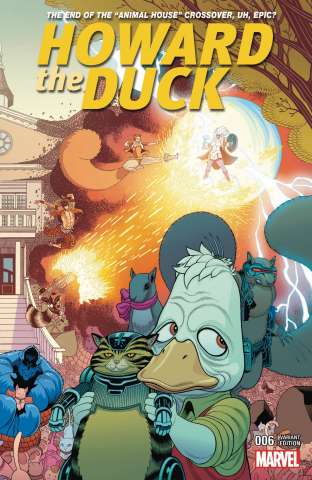 Howard the Duck #6 (Moore Connecting B Cover)