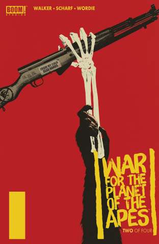War for the Planet of the Apes #2 (Subscription Shaw Cover)