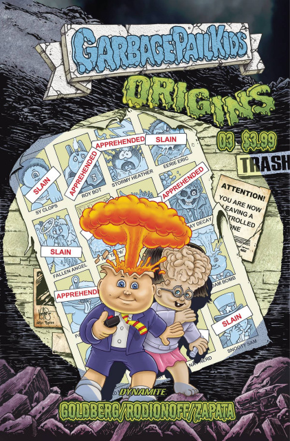 Garbage Pail Kids: Origins #3 (Haeser Cover)