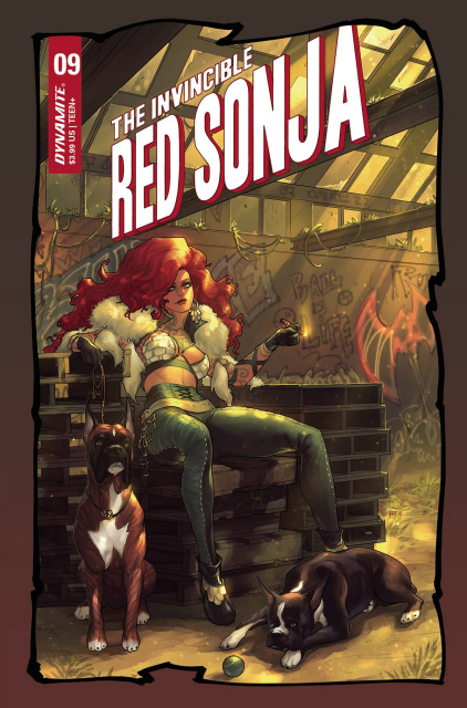 The Invincible Red Sonja #9 (Hetrick Street Cover)