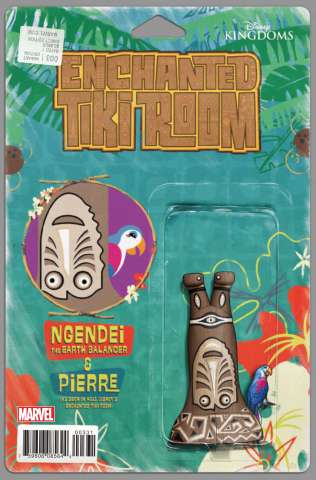 Enchanted Tiki Room #3 (Christopher Action Figure Cover)
