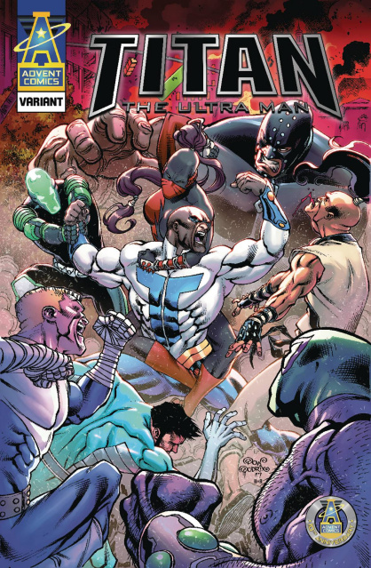 Titan, The Ultra Man #3 (Pow Rodrix Cover)