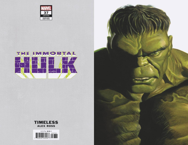 The Immortal Hulk #37 (Alex Ross Hulk Timeless Cover)