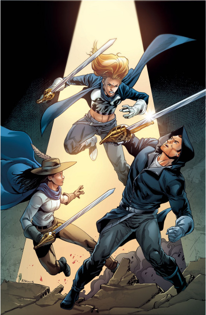 Musketeers #4 (Atkins Cover)