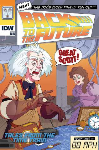 Back to the Future: Time Train #1 (Ed Murphy Cover)