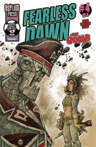 Fearless Dawn: The Bomb #4 (Mannion Cover)