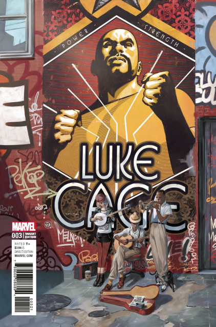 Luke Cage #3 (Tedesco Cover)