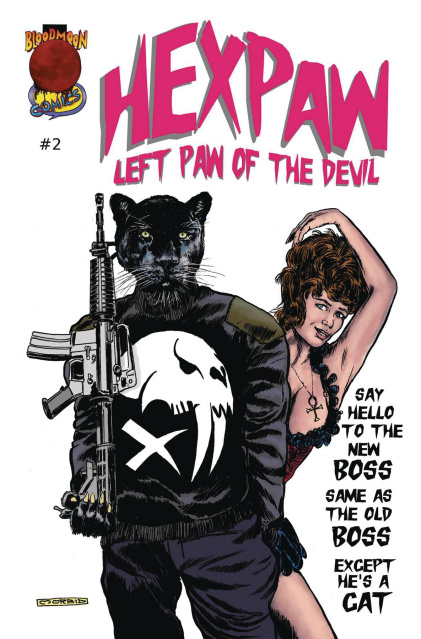 Hexpaw: Left Paw of the Devil #2 (Markwart Cover)