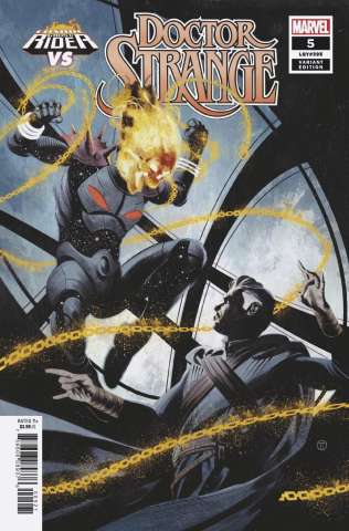 Doctor Strange #5 (Tedesco Cosmic Ghost Rider Cover)