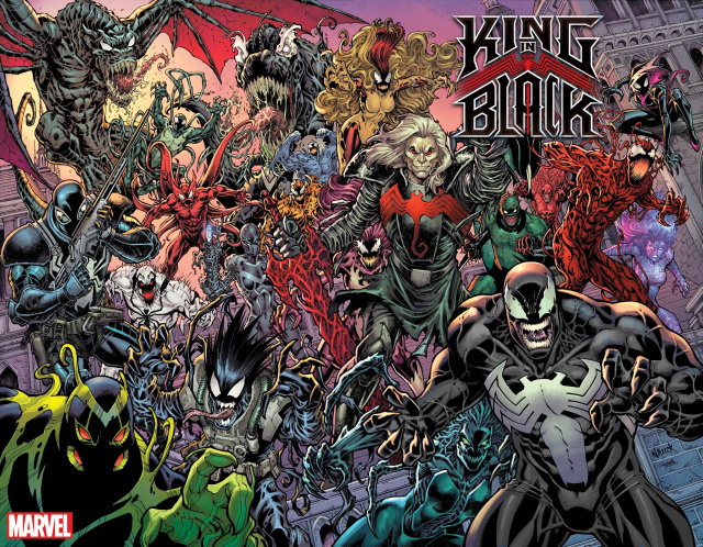 King in Black #1 (Nauck Every Symbiote Ever Cover)