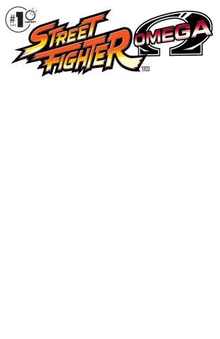 Street Fighter Omega #1 (Blank Sketch Cover)
