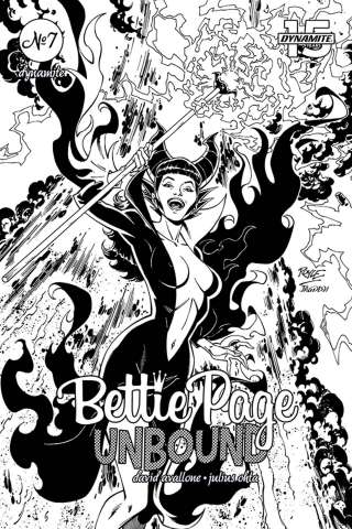 Bettie Page: Unbound #7 (15 Copy Royle B&W Cover)