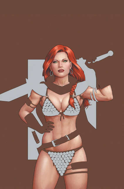 Red Sonja: Empire of the Damned #1 (20 Copy Christopher Virgin Cover)