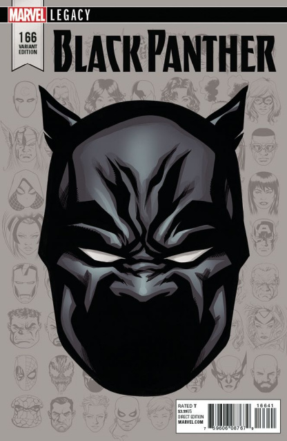 Black Panther #166 (McKone Legacy Headshot Cover)