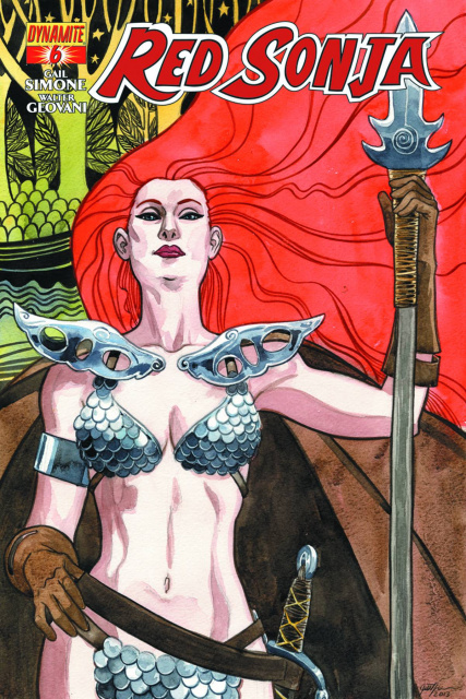Red Sonja #6 (Thompson Cover)