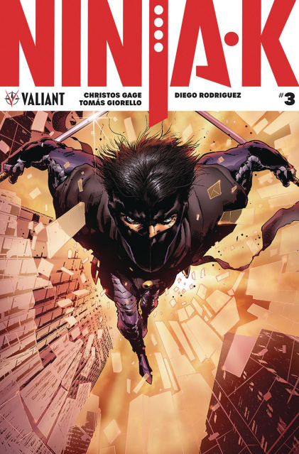 Ninja-K #3 (Hairsine Cover)