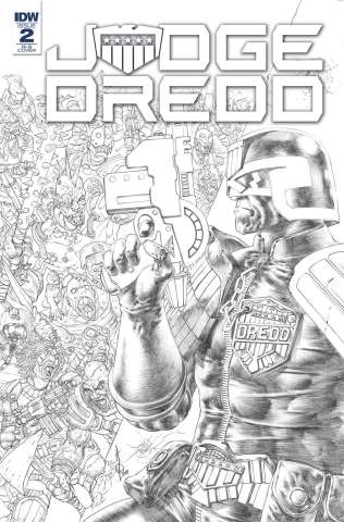 Judge Dredd: Under Siege #2 (15 Copy Cover)