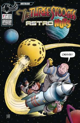 The Three Stooges: Astro Nuts #1 (Shanower Cheese Cover)