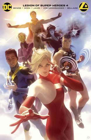 The Legion of Super Heroes #4 (Card Stock Alex Garner Cover)