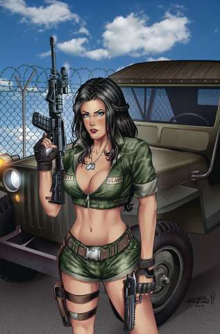 Grimm Fairy Tales 2019 Armed Forces Appreciation (Reyes Cover)