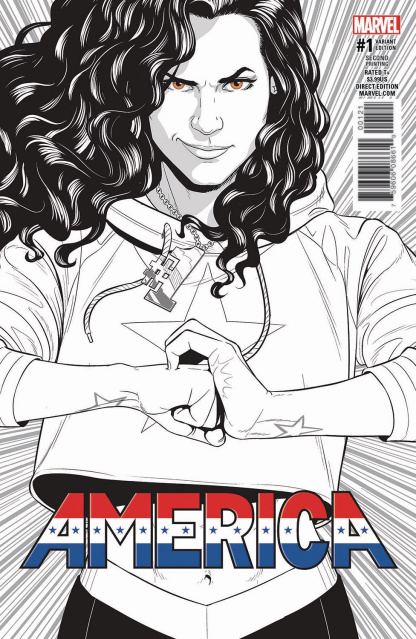 America #1 (2nd Printing McKelvie Cover)