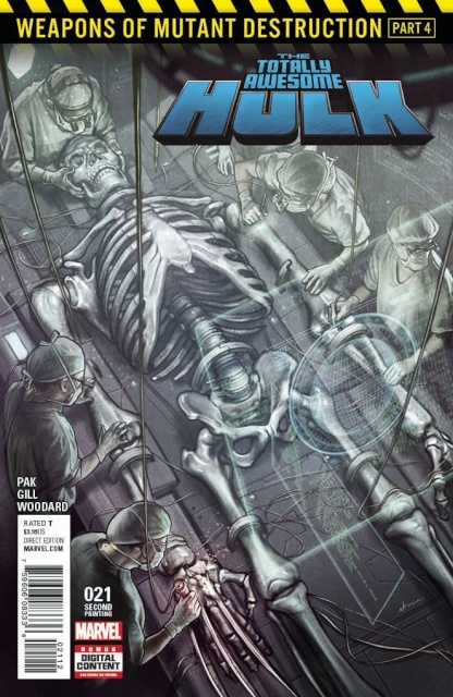 Totally Awesome Hulk #21 (2nd Printing Stonehouse Cover)