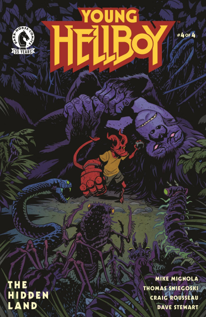 Young Hellboy: The Hidden Land #4 (Smith Cover)