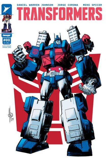 Transformers #8 (Autobot 2nd Printing)