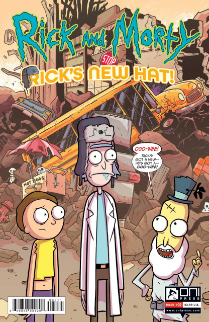 Rick and Morty: Rick's New Hat! #2 (Stresing Cover)