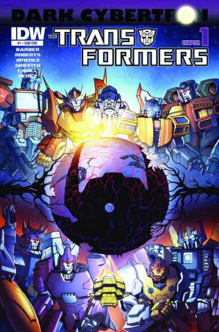 The Transformers: Dark Cybertron #1 (Subscription Cover)