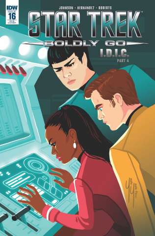 Star Trek: Boldly Go #16 (25 Copy Cover)