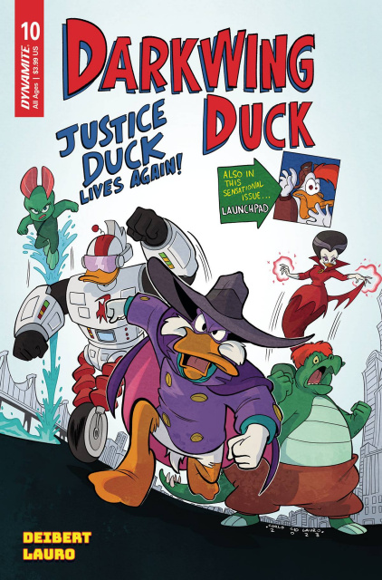 Darkwing Duck #10 (7 Copy Lauro Cover)