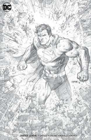 Justice League #7 (Jim Lee Pencil Cover)