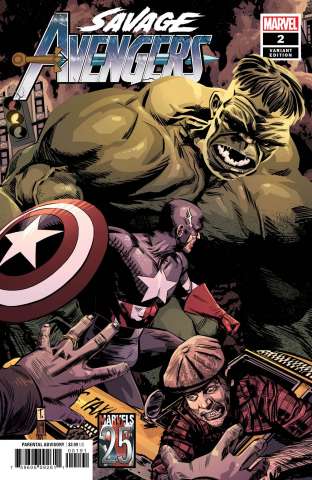 Savage Avengers #2 (Coker Marvels 25th Anniversary Tribute)