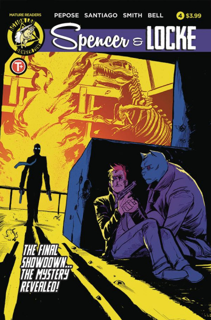 Spencer & Locke #4 (Santiago Jr. Cover)