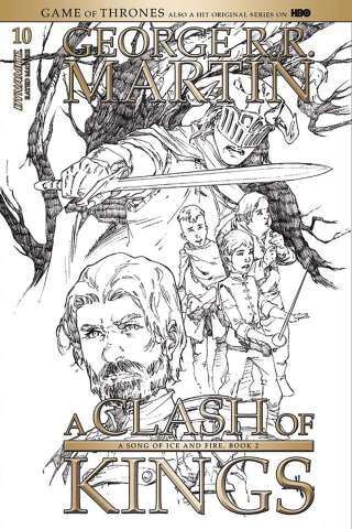 A Game of Thrones: A Clash of Kings #10 (15 Copy Rubi B&W Cover)