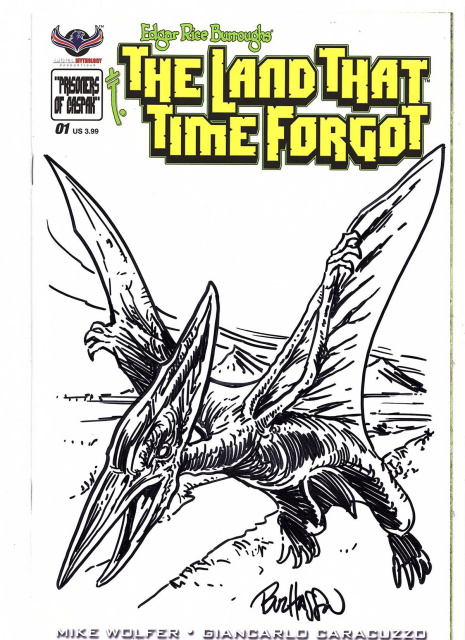 The Land That Time Forgot #1 (Hand Drawn Sketch Cover)