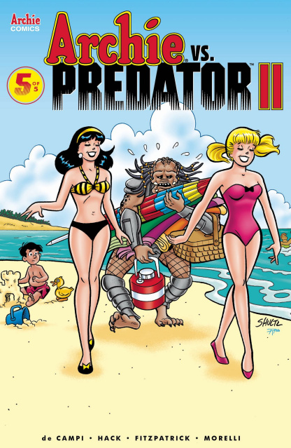 Archie vs. Predator II #5 (Shultz Cover)