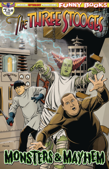 The Three Stooges: Monsters & Mayhem #1 (Fraims Cover)