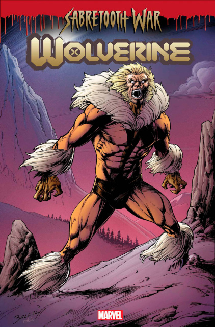 Wolverine #41 (Mark Bagley Sabretooth Cover)