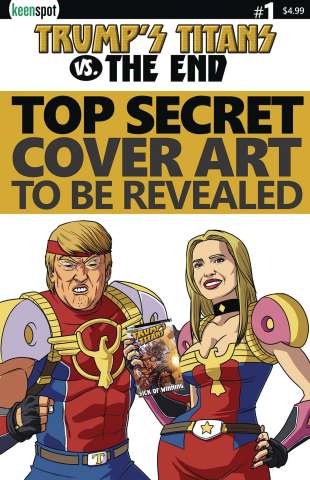 Trump's Titans vs. The End #1 (The End Retailer Cover)