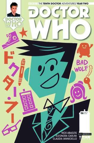 Doctor Who: New Adventures with the Tenth Doctor, Year Two #6 (Question 6 Cover)