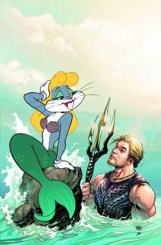 Aquaman #46 (Looney Tunes Cover)