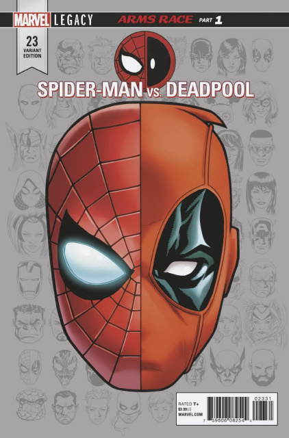 Spider-Man / Deadpool #23 (McKone Legacy Headshot Cover)